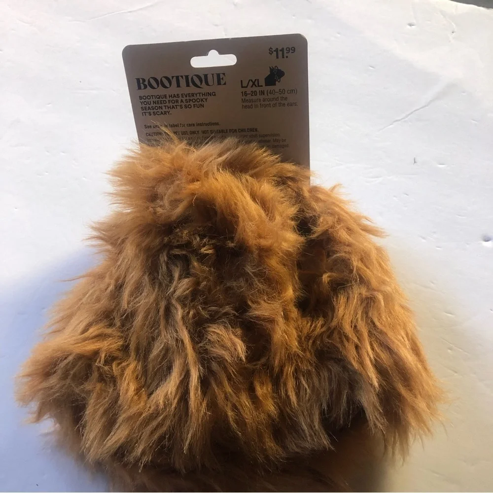 NWT Bootique Lion Mane Headpiece Halloween Cat S/M
